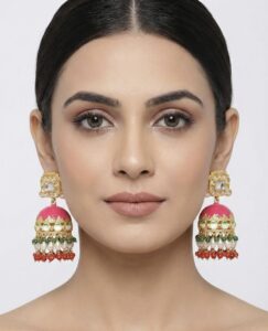 Rani Meher Jhumka Earrings