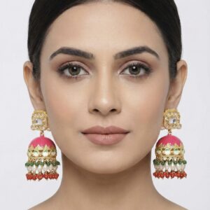 Rani Meher Jhumka Earrings