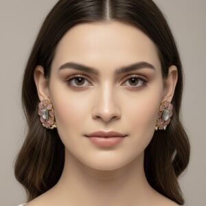 Blush Royal Statement Studs