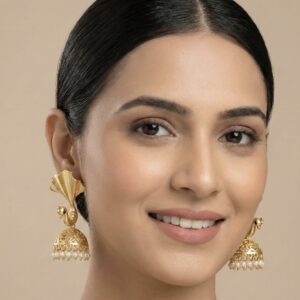 Mayura Pearl Jhumkas