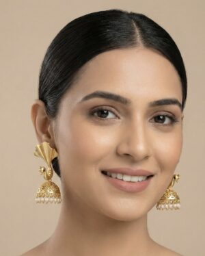 Mayura Pearl Jhumkas